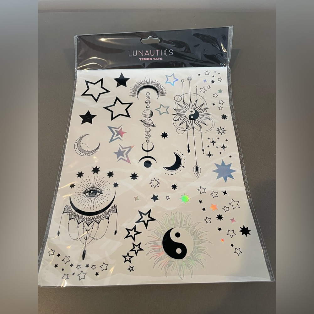 Temporary Tattoos - Black and Silver